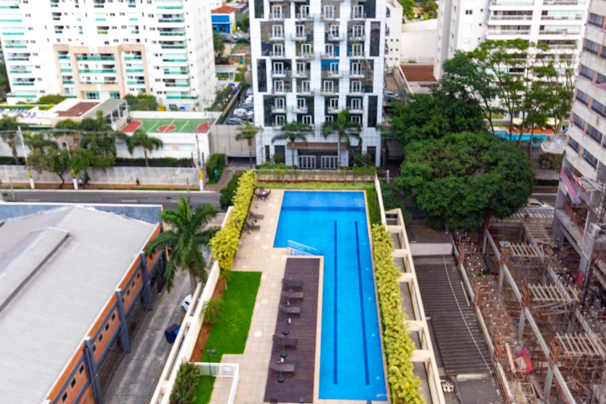 Apt 1 Dormitorio - Alto Da Boa Vista - Com Ar Condicionado, Wifi, Estacionamento, Otima Localizacao, Proximo Metro E Principais Avenidas Da Zona Sul De Sp Apartment Sao Paulo Exterior photo